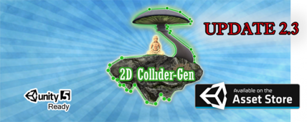 2D ColliderGen Update 2.3 available