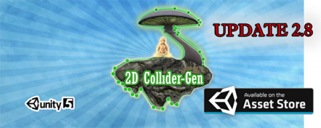 2D ColliderGen Update 2.8 available